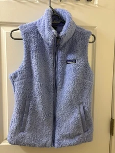 Patagonia Damen Los Gatos Fleece Weste Lavendel Lila Sherpa Größe S - Bild 1 von 9