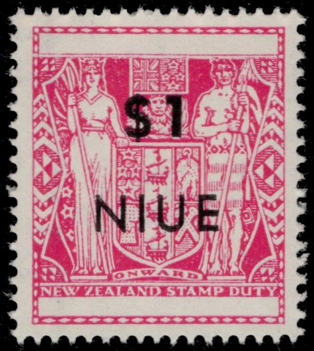 NIUE 118 (SG137) - Escudo "Perf 14,0 x 14,0" (pc45428) Foto 1 de 1