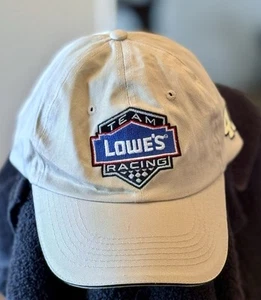 NEW NASCAR Lowe’s 48 Baseball Cap, Adjustable, Lightweight, Tan/Khaki - Picture 1 of 3