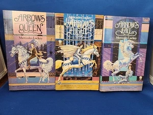 Arrows Trilogy Mercedes Lackey Heralds Of Valdemar First Print Paperbacks - Picture 1 of 15