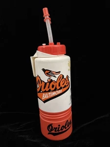 Botella de agua de plástico con logotipo retirado Baltimore Orioles 1992 vintage campo - Imagen 1 de 10