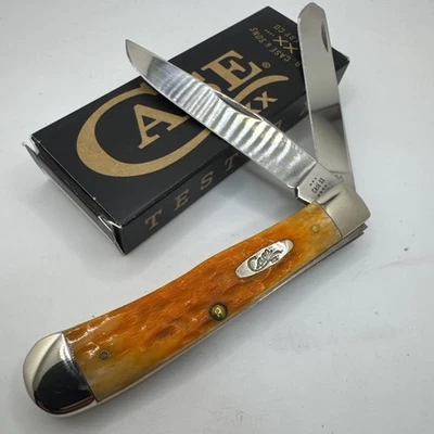 Case Trapper Knife Perssimon Orange 2023 - Image 1 of 4