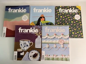 Frankie Magazine Bundle # 90, 91, 93, 95 y 100 Frankie Magazine Lote a granel - Imagen 1 de 17