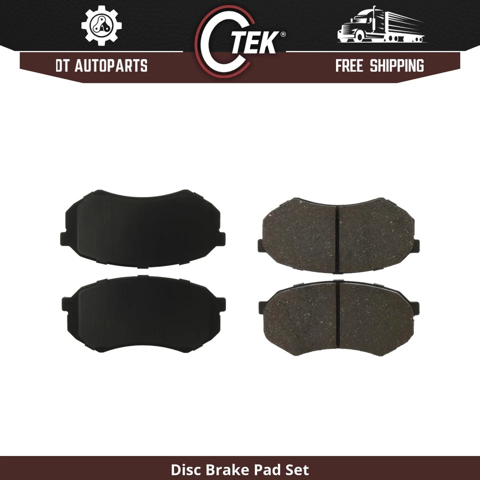 Para Dodge Conquest 1984-1986 | Pastillas de freno de disco delanteras centradas | Cerámica Foto 1 de 4