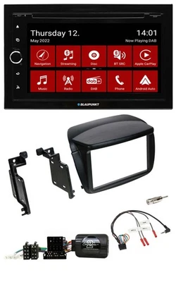 Blaupunkt Lenkrad DVD Bluetooth DAB 2DIN USB Autoradio für Fiat Doblo ab 2010 Op - Bild 1 von 4