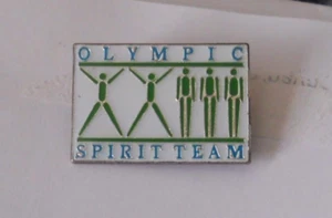 Juegos Olímpicos de Verano 1984 vintage L.A.O.O.C. Pin oficial "Equipo Espíritu Olímpico" - Imagen 1 de 2