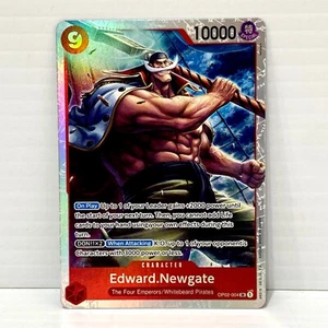 One Piece TCG - PRB01 The Best - Edward Newgate OP02-004 SR - Inglés - Imagen 1 de 2