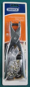Draper 210 mm Interchangeable Hole Punch & Eyelet Pliers - Picture 1 of 1