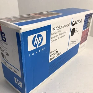 HP Black Toner Cartridge NEW in box Q6470A - Picture 1 of 5