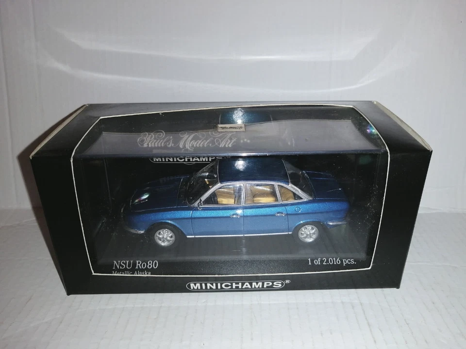 NSU Ro80 1972 430 015400 MINICHAMPS SCALA 1/43 - Immagine 1 di 1