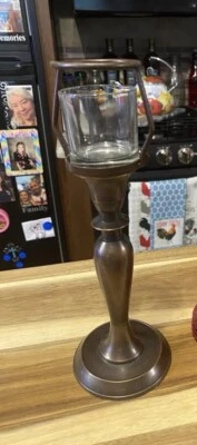 茶灯烛台青铜金属 — 第 1/2 张图片