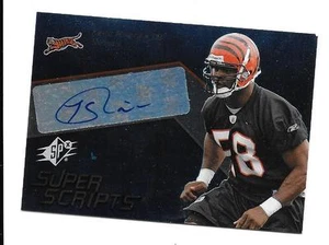 2008 SPX Super Scripts Autographs KEITH RIVERS (Bengals) - Picture 1 of 1