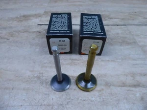 NOS 1958-79 Harley XL Ironhead Sportster Exhaust Valves #18080-58A PL1058-NOS2+ - Picture 1 of 5