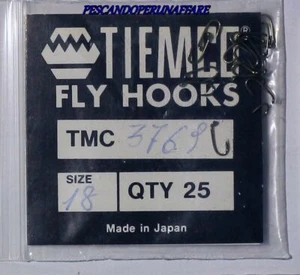 GIORGIO BENECCHI'S TIEMCO FLY HOOKS TMC3769 Qty.25 a confezione - Imagen 1 de 2