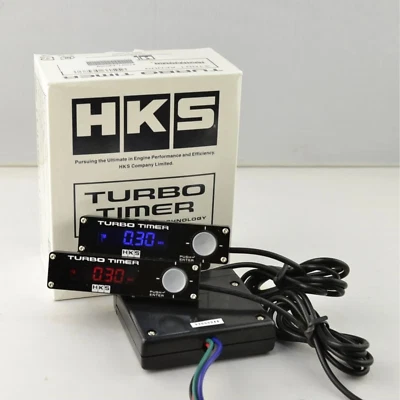 HKS Universal Digital Auto Car Type 0 Turbo Timer W multi-color LED Display NEW - Image 1 of 4