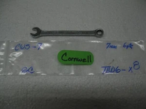 Cornwell tools 7mm Combination 6 point Wrench CWS-7 Nice! - Picture 1 of 5