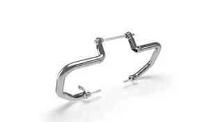 Für Royal Enfield Super Meteor 650 / Shotgun 650 - "Silver Compact Engine Guard" - Bild 1 von 6