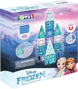 Disney Frozen Castle Magnetic Tiles Building Set STEM/STEAM Learning Toy New - Picture 1 of 3