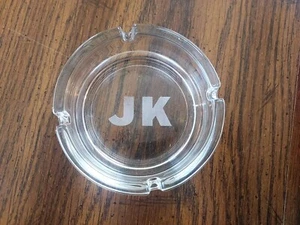 Marlboro mail in promo Glass Ashtray (With JK Initials) - NEW NOT USED - Picture 1 of 3