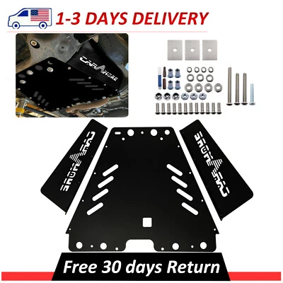 New Catalytic Converter Protection Shield Black Fits 2005-2015 Toyota Tacoma 4WD - Image 1 of 4