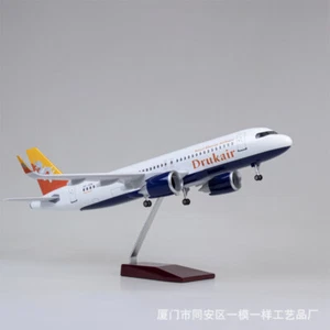1/80 Bhutan Airlines A320neo passenger Plane B747 47cm Airplane Display Toy - Picture 1 of 7