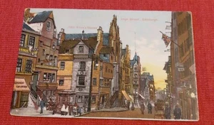 A Postcard Of High Street Edinburgh - Picture 1 of 2