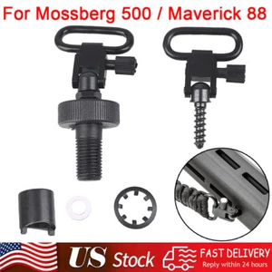 12GA QD Sling Swivels Kit Magazine Cap Sling Mount For Mossberg 500/Maverick 88 - Picture 1 of 12