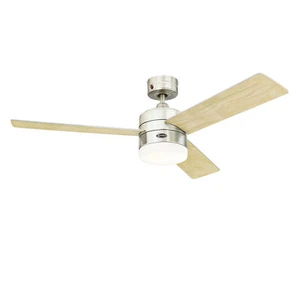 Ceiling fan with LED lighting 48" 122 cm Bedroom Ceiling fan with Remote control - Picture 1 of 4