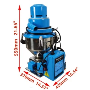 300kg/hr Suction Plastic Particle Feeder Auto Vacuum Feeder 220V Carbon Brush - Picture 1 of 24