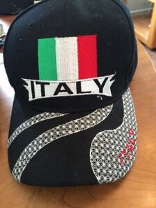 Chapeau de baseball Italie style ancien bord dos réglable crochet et fermeture à glissière