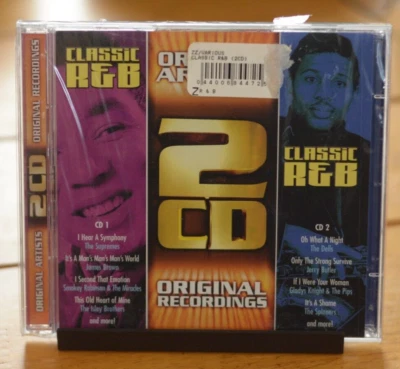 CLASSIC R&B CD [NEW SEALED] 2 DISC COMPILATION [135] Foto 1 de 4