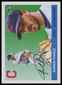 2020 Aaron Civale Topps Archives #55M-43 - Cleveland Guardians