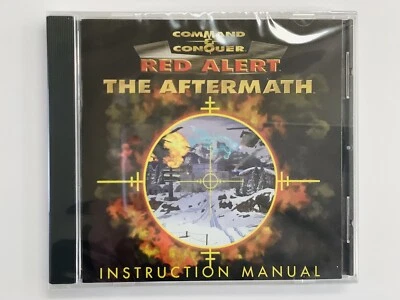 "BRAND NEW" Command & Conquer: Red Alert - The Aftermath - Instruction Manual PC - Image 1 of 3