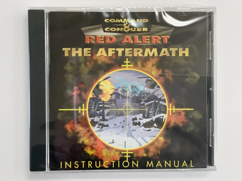"BRAND NEW" Command & Conquer: Red Alert - The Aftermath - Instruction Manual PC - Image 1 of 3