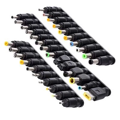 34Pcs Universal DC Connector Plug Kit 5.5x2.1mm Female Basefor Laptop Computer - Image 1 of 4