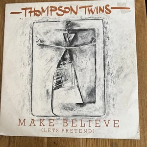 THOMPSON TWINS Make Believe 1981 UK 2-track 12" vinyl single Lama Sabach Tani - Picture 1 of 3