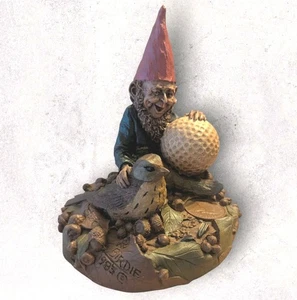 Neu im Karton Tom Clark Wichtel Figur Birdie 1983 mit Vogel & Golfball - Bild 1 von 3