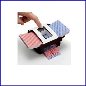 Compact 2000mAh Electric Card Shuffler for Poker, UNO & More - Speedy & Silent - Picture 1 of 11