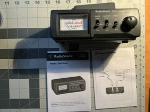 Radio Shack 21-534 SWR Power Watt Meter w/ Original Box. New - Zdjęcie 1 z 8