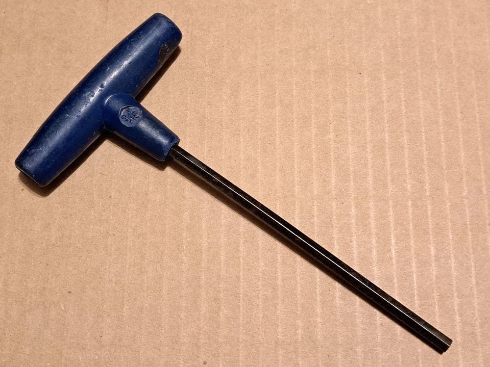 SIN MARCA 3/16" 3/16 PULGADAS MANGO EN T LLAVE HEXAGONAL ALLEN Foto 1 de 1