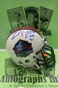 Earl Campbell Autographed Hall Of Fame Mini Helmet JSA G4 - Picture 1 of 6