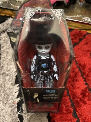 Muñecas Mezco Living Dead AZUL 2005 Serie 9 SELLADAS Variante Rara Brilla en la Oscuridad Foto 1 de 2