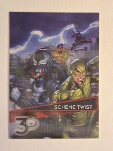 2015 Upper Deck Marvel 3D Lenticular #33-3D Scheme Twist VENOM - Bild 1 von 2