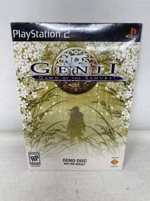 Genji Playstation 2 PS2 Promotional Promo Store Demo Sealed New VTG - Image 1 of 4