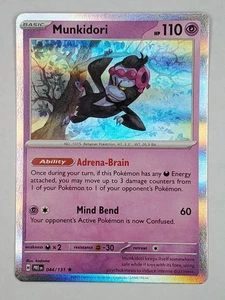 Munkidori 044/131 Holo Rare SV: Prismatic Evolutions NM English Pokemon - Picture 1 of 2