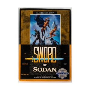 EA Sege Genesis Sword of Sodan VG+/EX - Picture 1 of 2