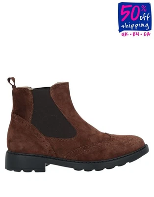 RRP€455 A.TESTONI Suede Leather Chelsea Boots US5 UK2 EU35 Extralight Round Toe - Image 1 of 4