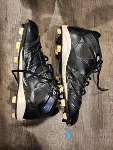 nike jordan jumpman derek jeter black baseball cleats 11.5 317084-001. B - Picture 1 of 6