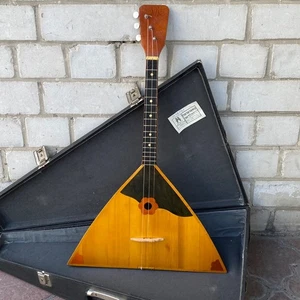 Balalaika Prima Vintage Original Sowjetzeit Volksinstrument. Leningrad - Bild 1 von 23