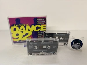 The Best Of Dance 92 Double Cassette Tapes - Picture 1 of 2